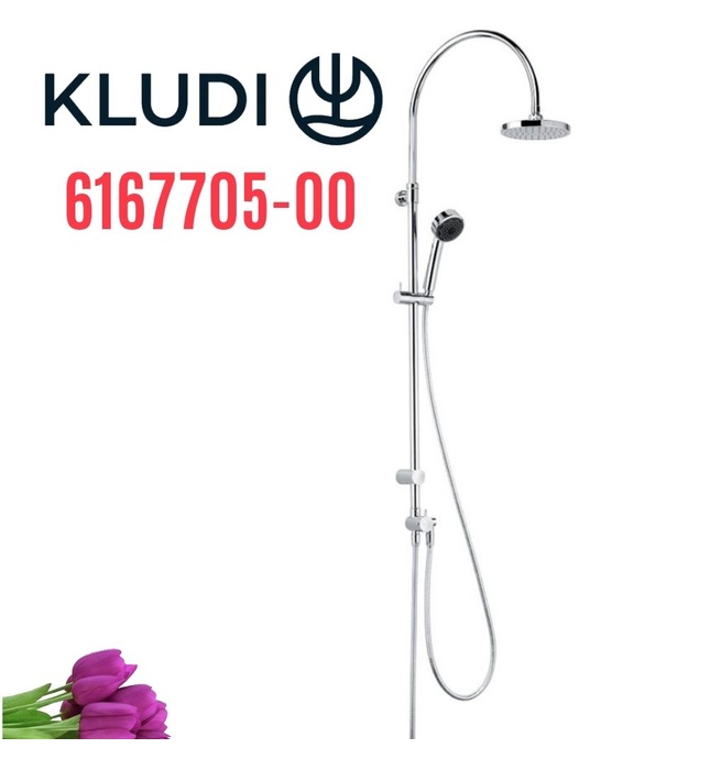 Tổ hợp sen tắm Kludi Zenta 6167705-00