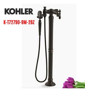 Sen vòi bồn tắm đặt sàn Kohler K-T72790-9M-2BZ