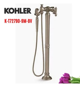 Sen vòi bồn tắm đặt sàn Kohler K-T72790-9M-BN