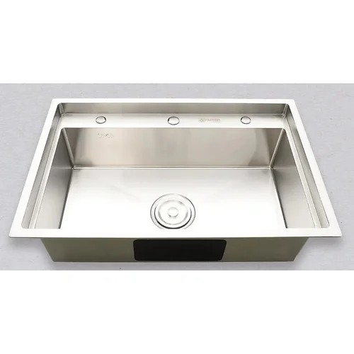 Chậu rửa bát đúc 1 hố SUS304 Tadico LUX.D.78.50.4.GB