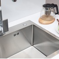 Chậu rửa bát 1 hố SUS304 Tadico LUX.D.60.45.2