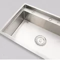 Chậu rửa bát đúc 1 hố SUS304 Tadico LUX.D.78.50.4.GB
