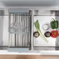 Chậu rửa bát âm bàn 2 hố lệch SUS304 Tadico LUX.L.82.45.3.AB2