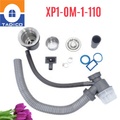 Xi phông chậu rửa bát 1 hố phi 110mm Tadico XP1.OM.1.110