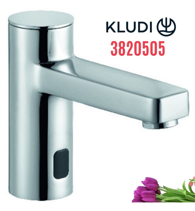 Vòi lavabo cảm ứng lạnh Đức Zenta Kludi 3820505