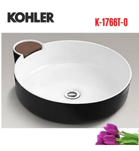 Chậu rửa gang tráng men đặt bàn Kohler SYLVA K-1766T-0