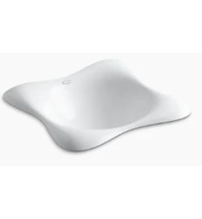 Chậu rửa gang đúc tráng men dương vành Kohler Dolce Vita K-2815T-0