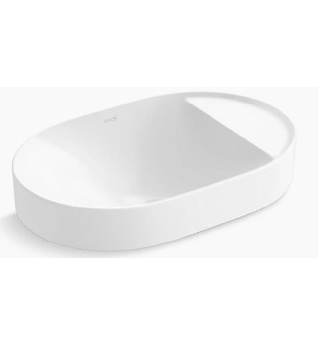 Chậu rửa đặt bàn có kệ chứa đồ Kohler Chalice K-31703T-0