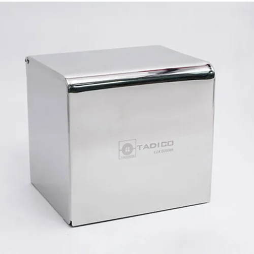 Hộp đựng giấy inox SUS304 bóng Tadico LUX-606.HG
