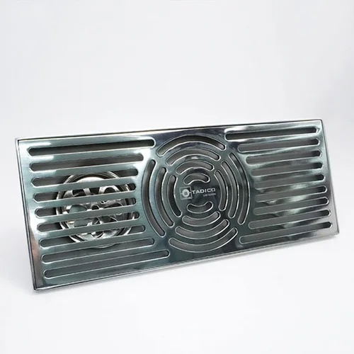 Phễu thoát sàn inox SUS304 Tadico LUX.TS.300x150