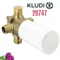 Cục âm van khóa 2 đường nước Kludi 29747