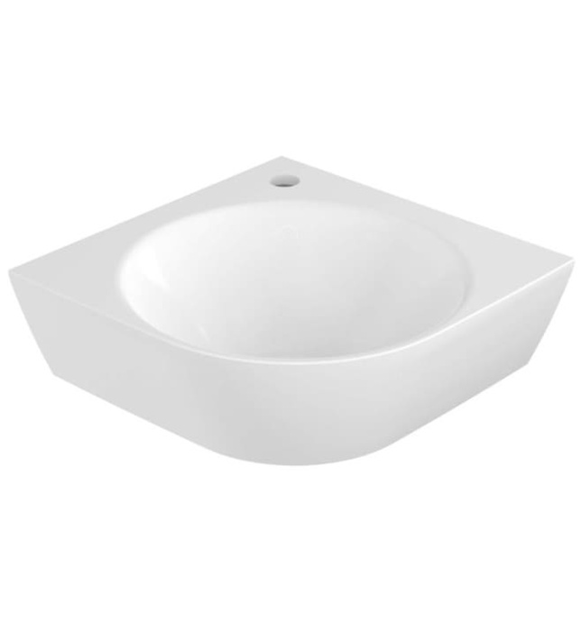 Chậu rửa góc treo tường 1 lỗ gắn vòi Kohler Span K-31461IN-0