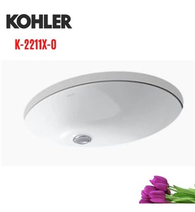 Chậu rửa âm bàn Kohler Caxton K-2211X-0