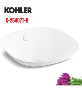 Chậu rửa siêu sứ đặt bàn Kohler Veil Essential K-26407T-0