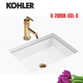 Chậu rửa âm bàn Kohler Verticyl K-2889K-UDL-0