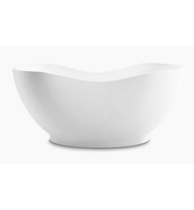 Bồn tắm lithocast đặt sàn 1,6m Kohler Abrazo K-1800T-0