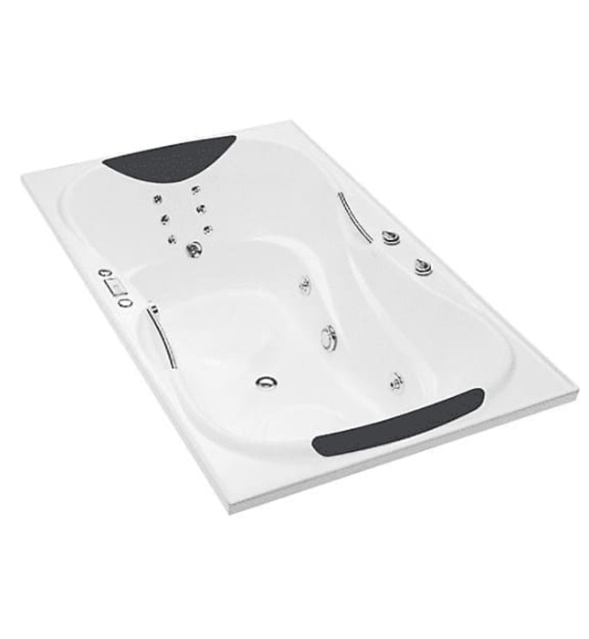 Bồn tắm đôi thủy lực massage 1.85m Kohler EVORA K-18747X-0