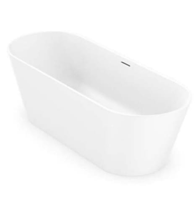 Bồn tắm lithocast đặt sàn 1,7m Kohler Evok K-21095T-0