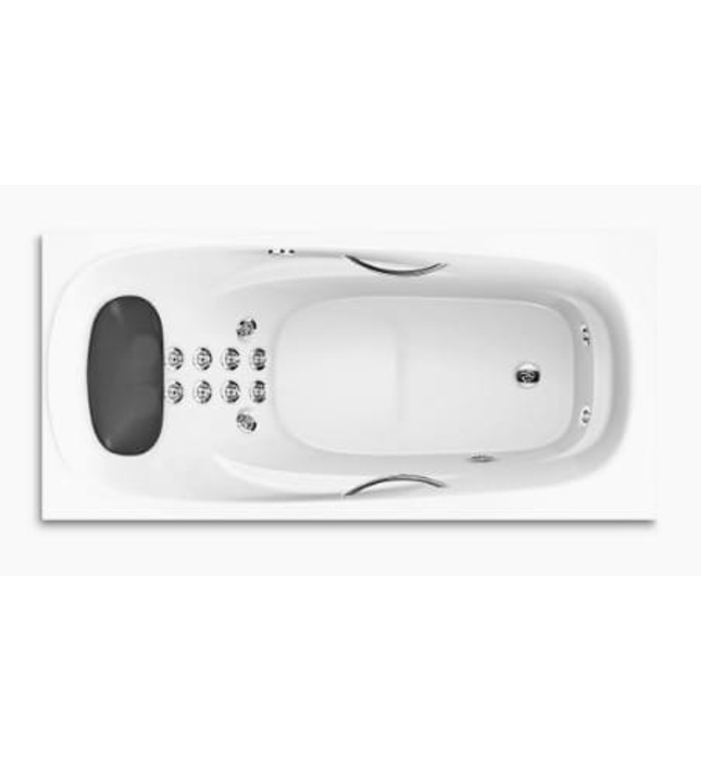 Bồn tắm thủy lực massage đặt lòng 1.6m Kohler Karess K-76441H-NWGR-0