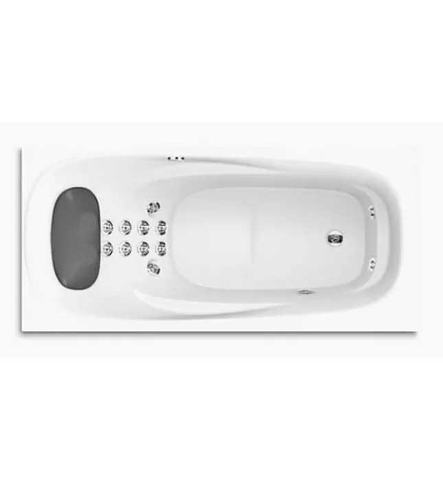 Bồn tắm thủy lực massage đặt lòng 1.8m Kohler Karess K-76442H-NW-0