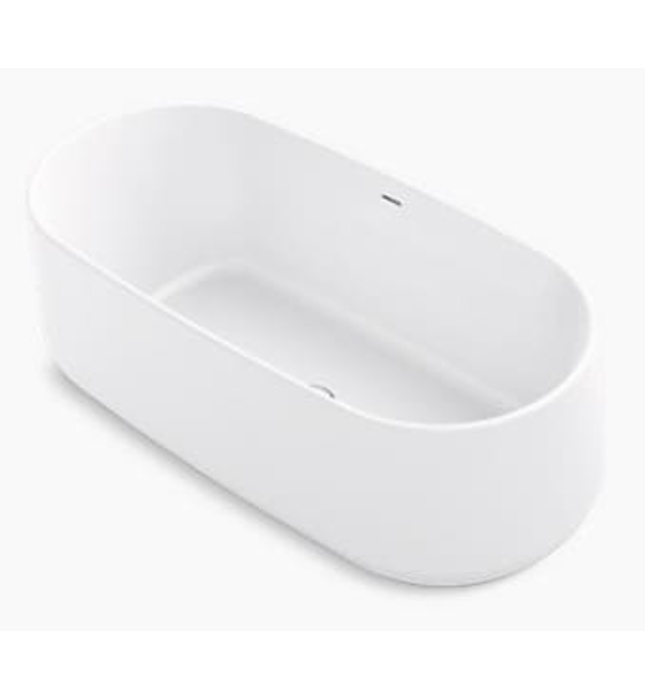 Bồn tắm lithocast đặt sàn 1,6m Kohler Ceric K-8336T-0