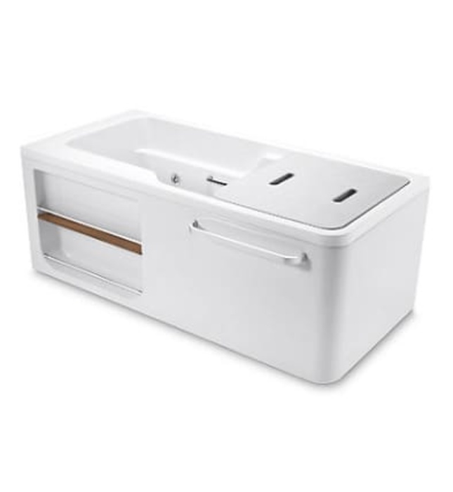 Bồn tắm thủy lực massage đặt góc bên trái 1.7m Kohler Aleutian K-99025T-0