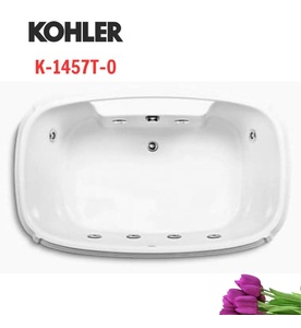 Bồn tắm thủy lực massage đặt lóng 1.7m Kohler Portrait K-1457T-0