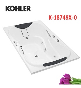 Bồn tắm đôi thủy lực massage Kohler EVORA K-18749X-0