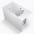 Bồn tắm thủy lực massage 1.7m cửa ra vào mở trái Kohler Belay K-156T-LCP-0