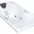 Bồn tắm thủy lực massage 1.8m hình chữ nhật Kohler EVORA K-18748X-0