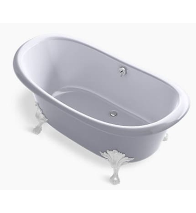 Bồn tắm đặt sàn gang tráng men 1.6m Kohler Artifacts K-21000T-GRL