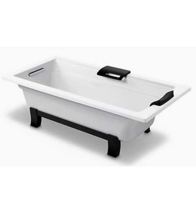 Bồn tắm đặt sàn gang tráng men 1.5m Kohler K-45594T-0