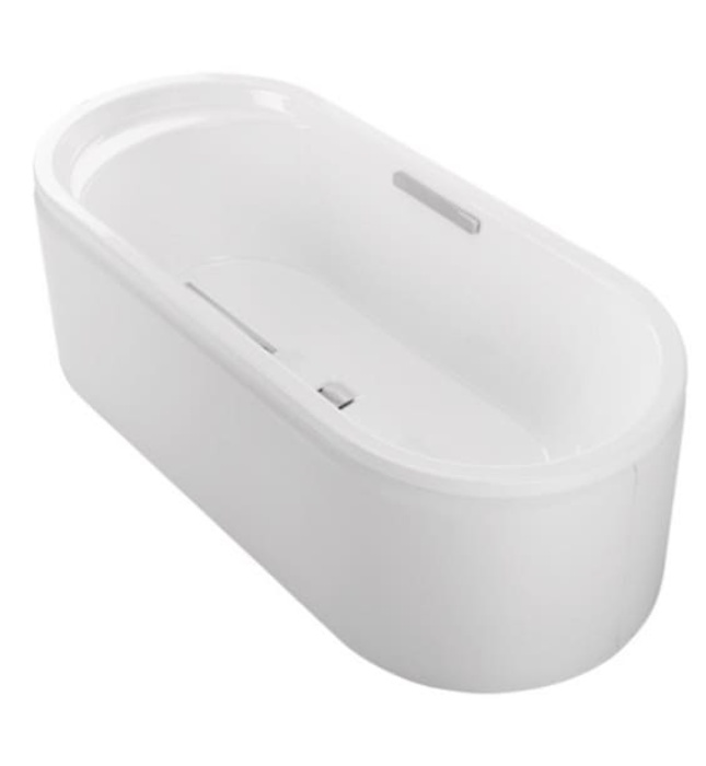 Bồn tắm tráng men thanh vịn 1.7m Kohler LOVEE K-9287T-GR