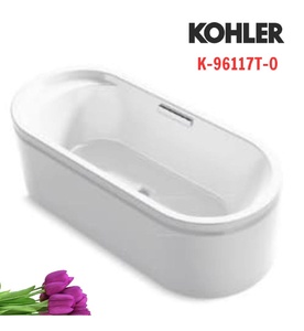 Bồn tắm đặt sàn gang tráng men 1.7m Kohler LOVEE K-96117T-0