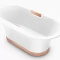 Bồn tắm đặt sàn gang tráng men 1.5m Kohler Volute K-20379T-GR-0