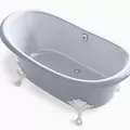 Bồn tắm đặt sàn gang tráng men 1.6m Kohler Artifacts K-21000T-GRL