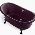 Bồn tắm đặt sàn gang tráng men 1.6m Kohler Artifacts K-21000T-PLM
