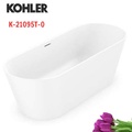 Bồn tắm lithocast đặt sàn 1,7m Kohler Evok K-21095T-0