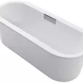 Bồn tắm đặt sàn gang tráng men 1.7m Kohler Volute K-99311T-FDGR-0