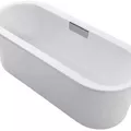 Bồn tắm đặt sàn gang tráng men 1.8m Kohler Volute K-99718T-FD-0