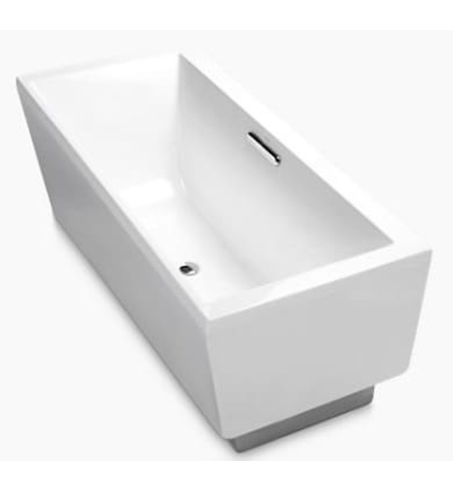 Bồn tắm đặt sàn hình chữ nhật 1.7m Kohler Evok K-18343T-0