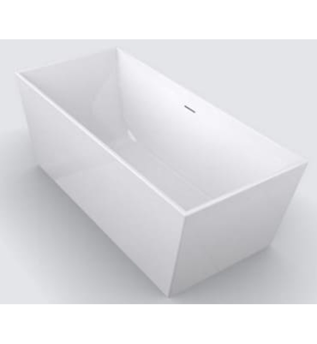 Bồn tắm đặt sàn hình chữ nhật 1.3m Kohler EVOK K-25164T-0