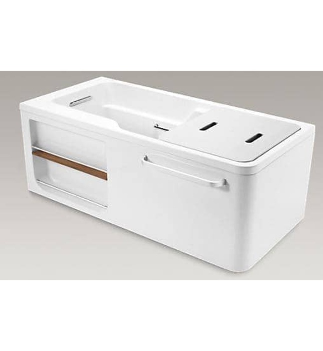 Bồn tắm tích hợp 1.5m đặt góc phải Kohler ALEUTIAN K-99018T-0