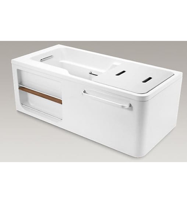 Bồn tắm tích hợp 1.7m đặt góc trái Kohler ALEUTIAN K-99023T-0(T)