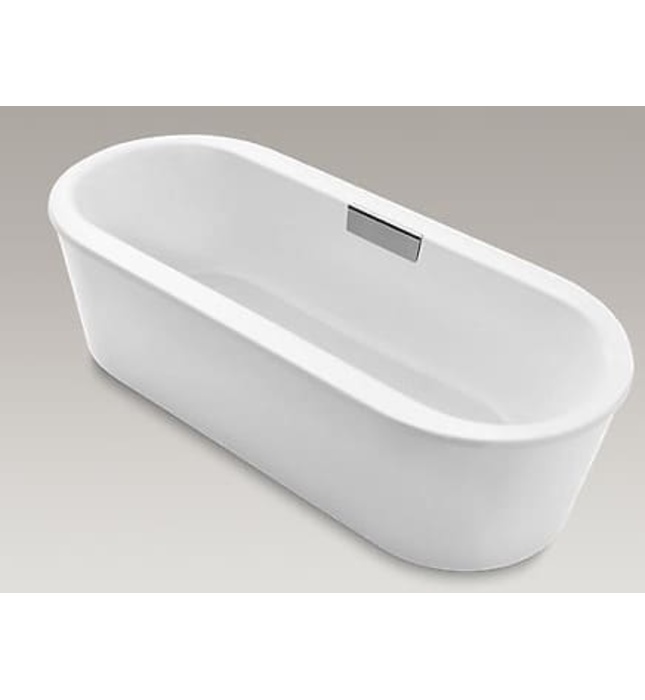 Bồn tắm đặt sàn gang tráng men 1.7m Kohler Volute K-99311T-GR-0 