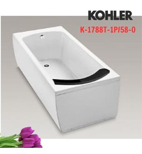 Bồn tắm đặt sàn tích hợp 1.7m Kohler OVE K-1788T-1P/58-0