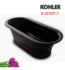 Bồn tắm đặt sàn gang tráng men 1.7m Kohler Volute K-23747T-7