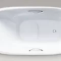 Bồn tắm đặt sàn hình bầu dục 1.8m Kohler Karess K-23045T-0