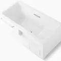 Bồn tắm góc phải 1.7m kèm bộ xả tích hợp Kohler ALEUTIAN 2.0 K-24460T-FD-0