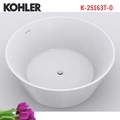 Bồn tắm đặt sàn hình tròn 1.5m Kohler EVOK K-25163T-0